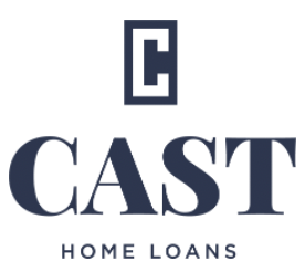 A logo of cast home loans